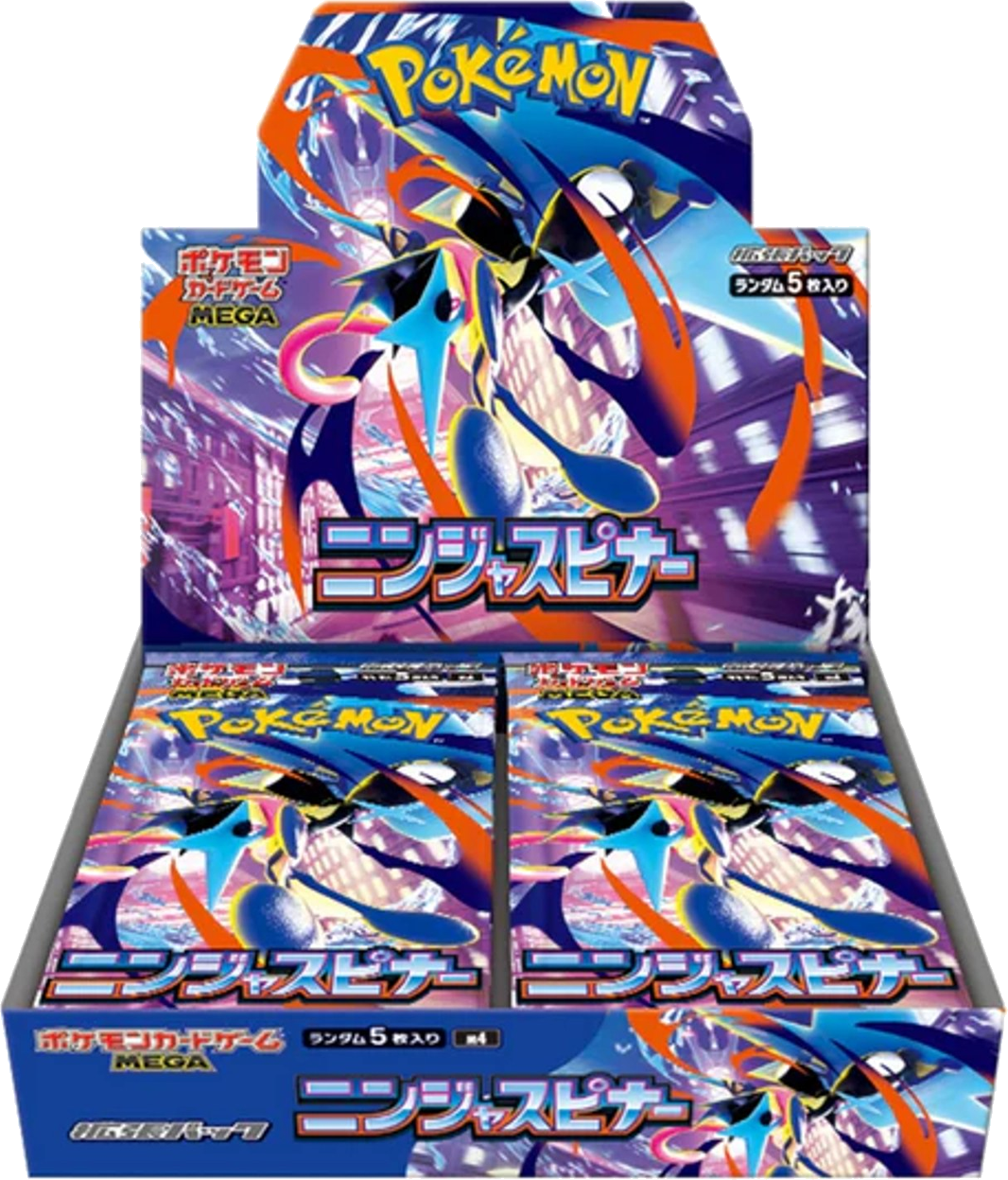Pokémon TCG - JP - Ninja Spinner (m4) 30er Booster Box