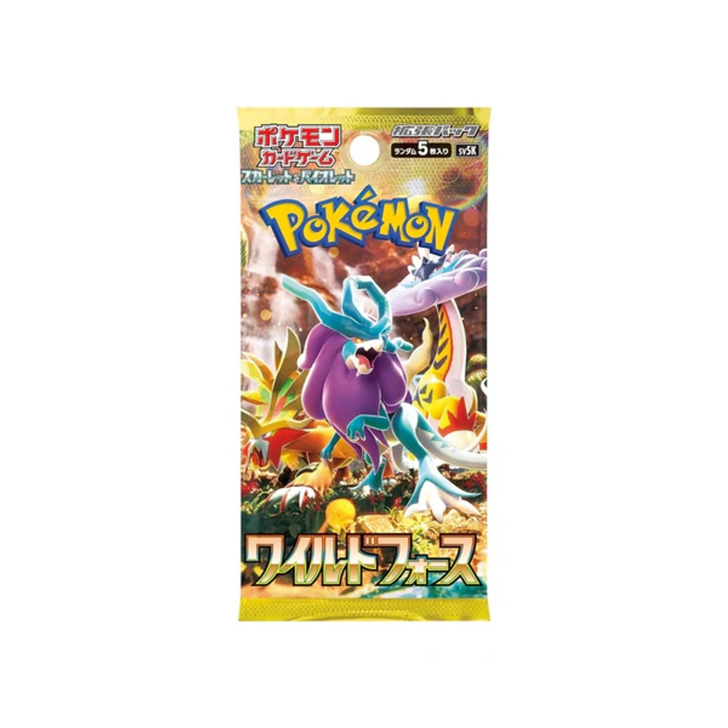 Pokémon TCG - JP - Wild Forces (sv5k) Einzel-Booster