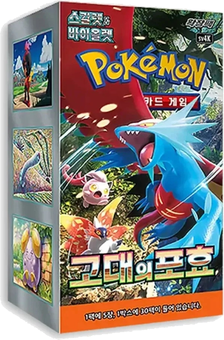 Pokémon TCG - KOR - Ancient Roar (sv4K) 30er Booster Box
