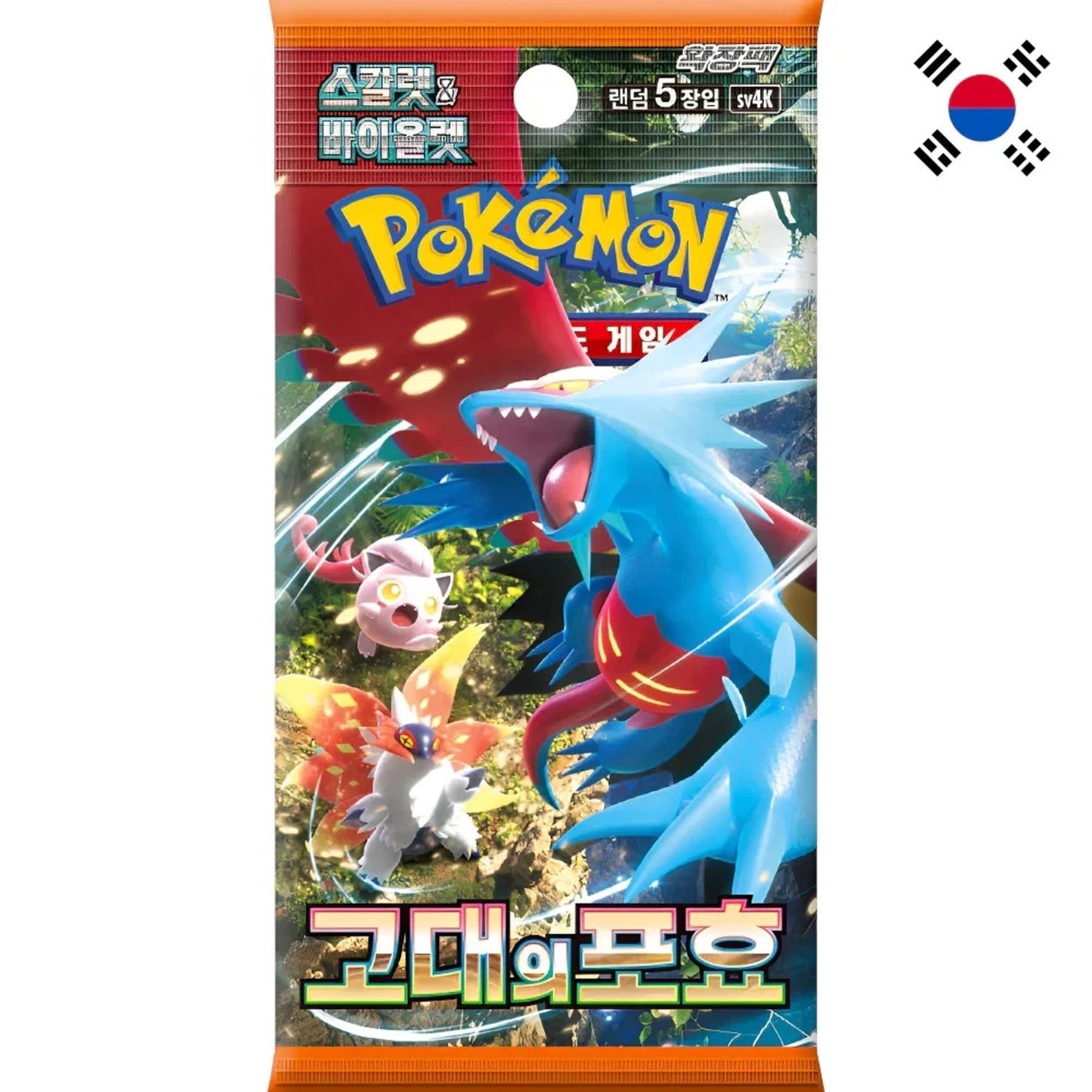 Pokémon TCG - KOR - Ancient Roar (sv4K) Einzel-Booster