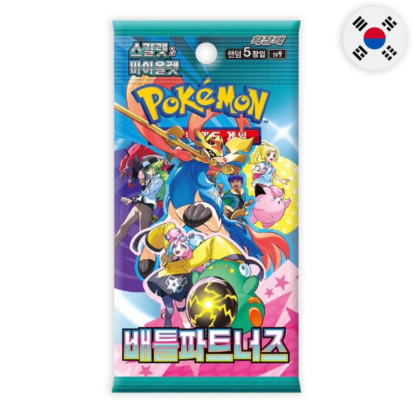 Pokémon TCG - KOR - Battle Partners (sv9) Einzel-Booster