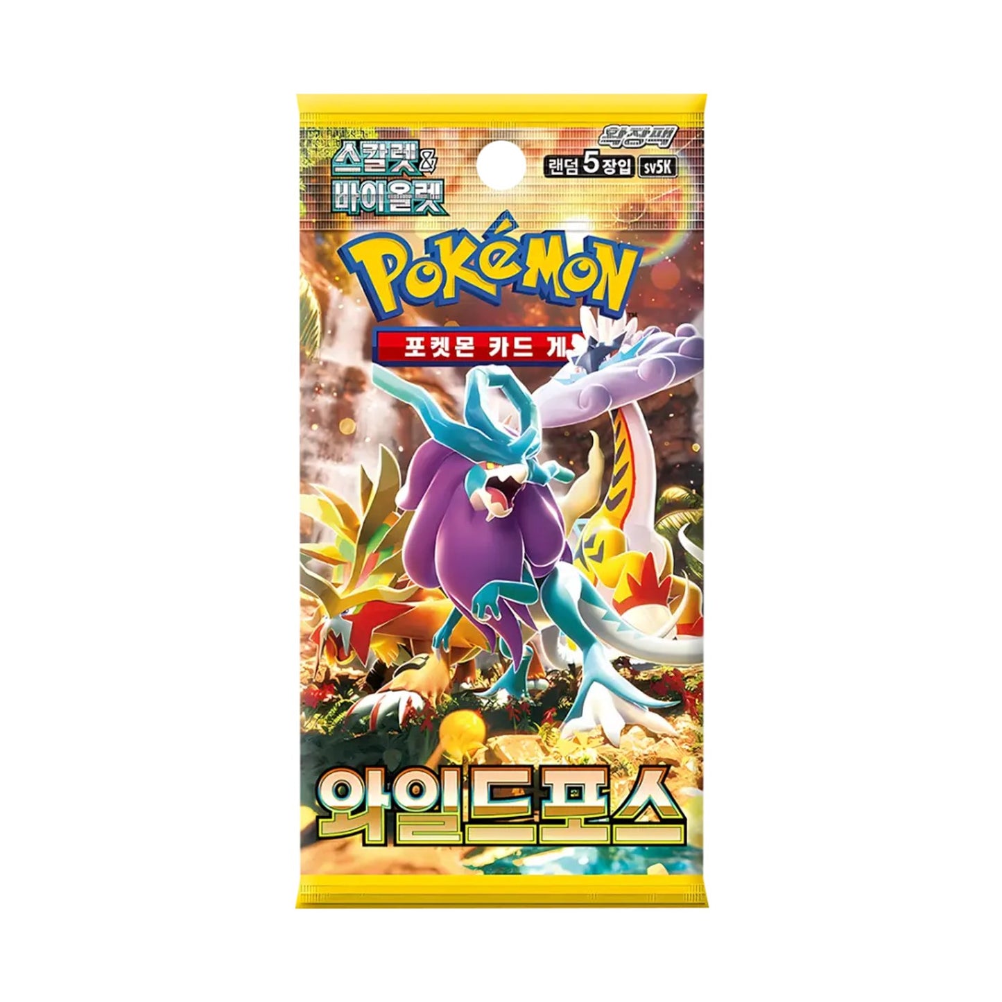 Pokémon TCG - KOR - Wild Forces (sv5k) Einzel-Booster