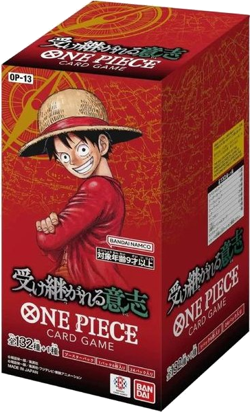 One Piece TCG - JP - Carrying on His Will (OP13) 24er Booster Box
