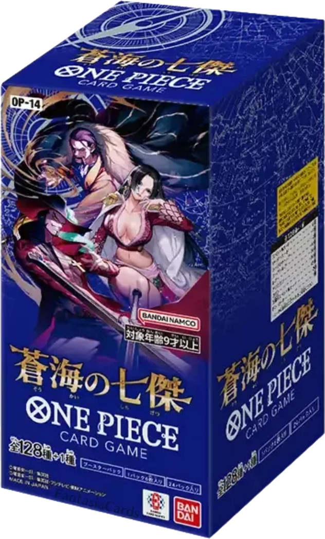 One Piece TCG - JP - The Azure Sea's Seven (OP14) 24er Booster Box