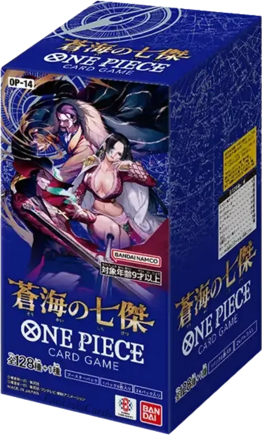 One Piece TCG - JP - The Azure Sea's Seven (OP14) 24er Booster Box