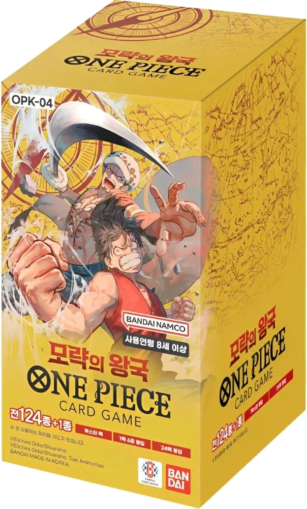 One Piece TCG - KOR - Kingdoms of Intrigue (OPK04) 24er Booster Box