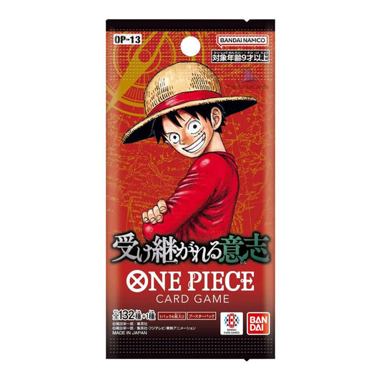 One Piece TCG - JP - Carrying on His Will (OP13) Einzel-Booster