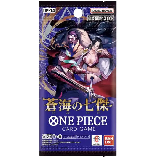 One Piece TCG - JP - The Azure Sea's Seven (OP14) Einzel-Booster