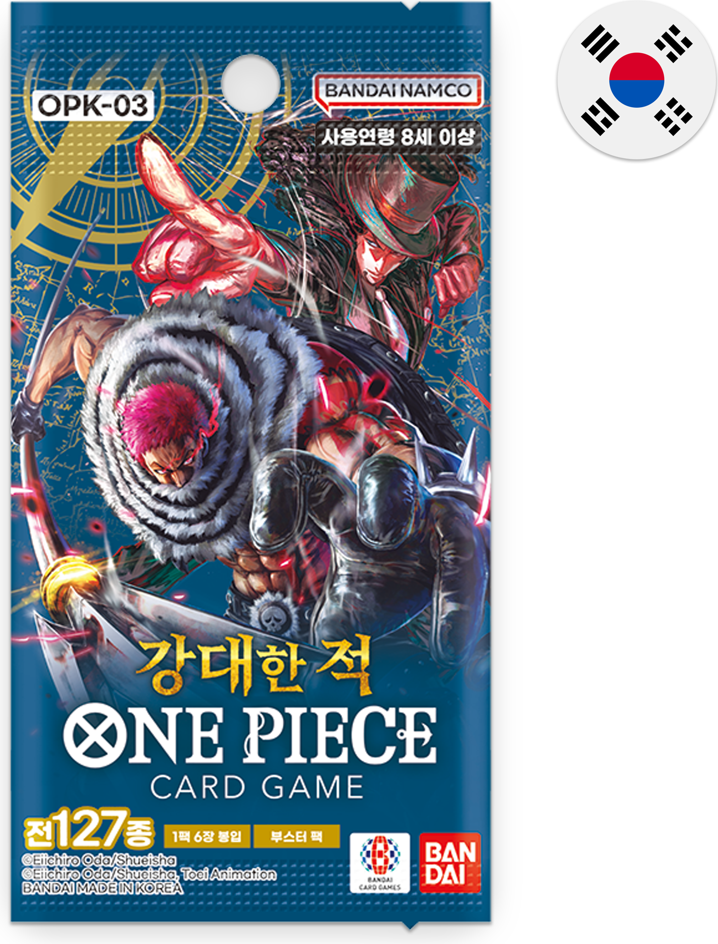 One Piece TCG - KOR - Pillars of Strength (OPK03) Einzel-Booster