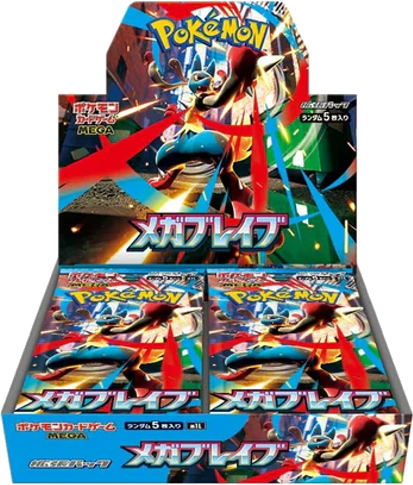 Pokémon TCG - JP - Mega Brave (m1L) 30er Booster Box