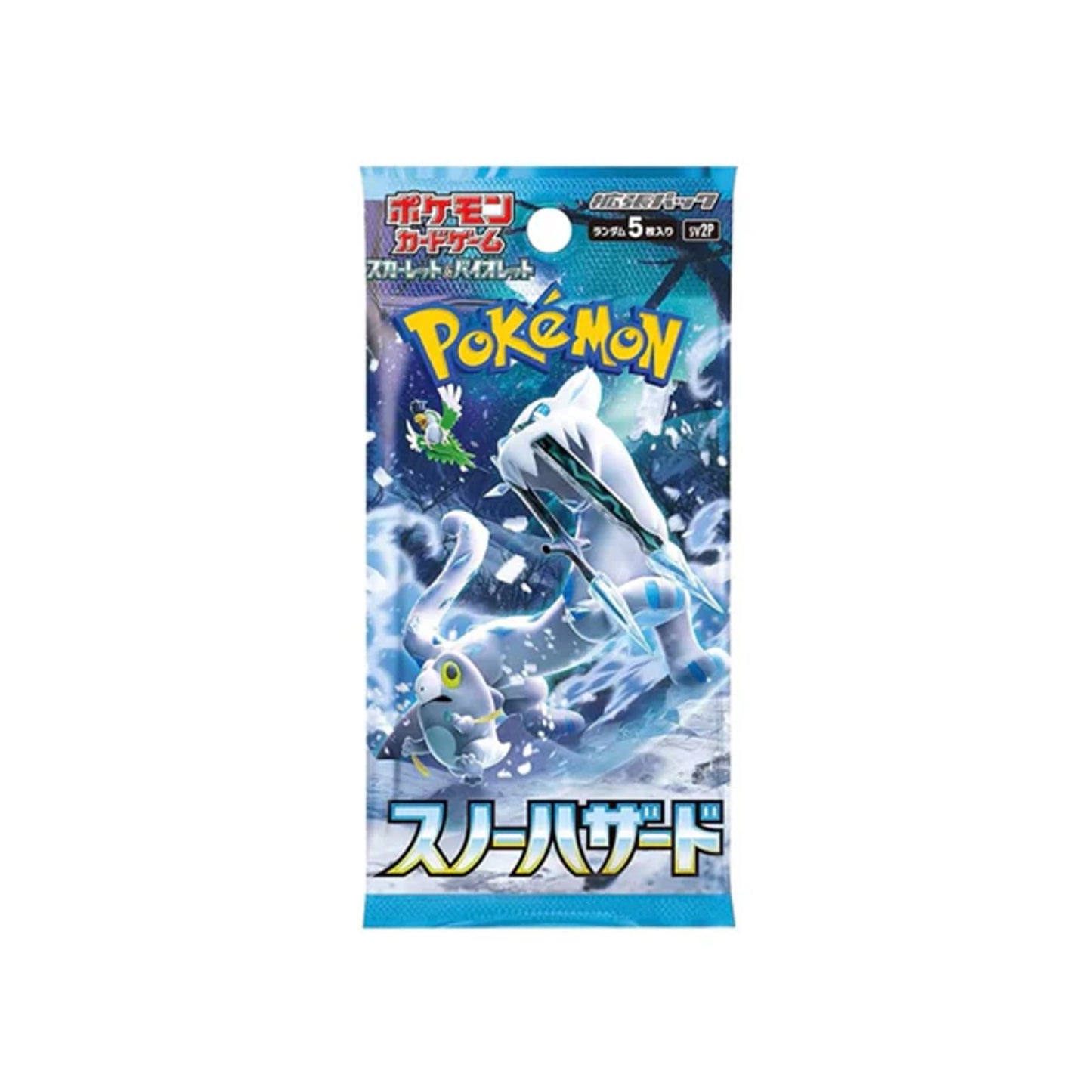 Pokémon TCG - JP - Snow Hazard (sv2P) Einzel-Booster