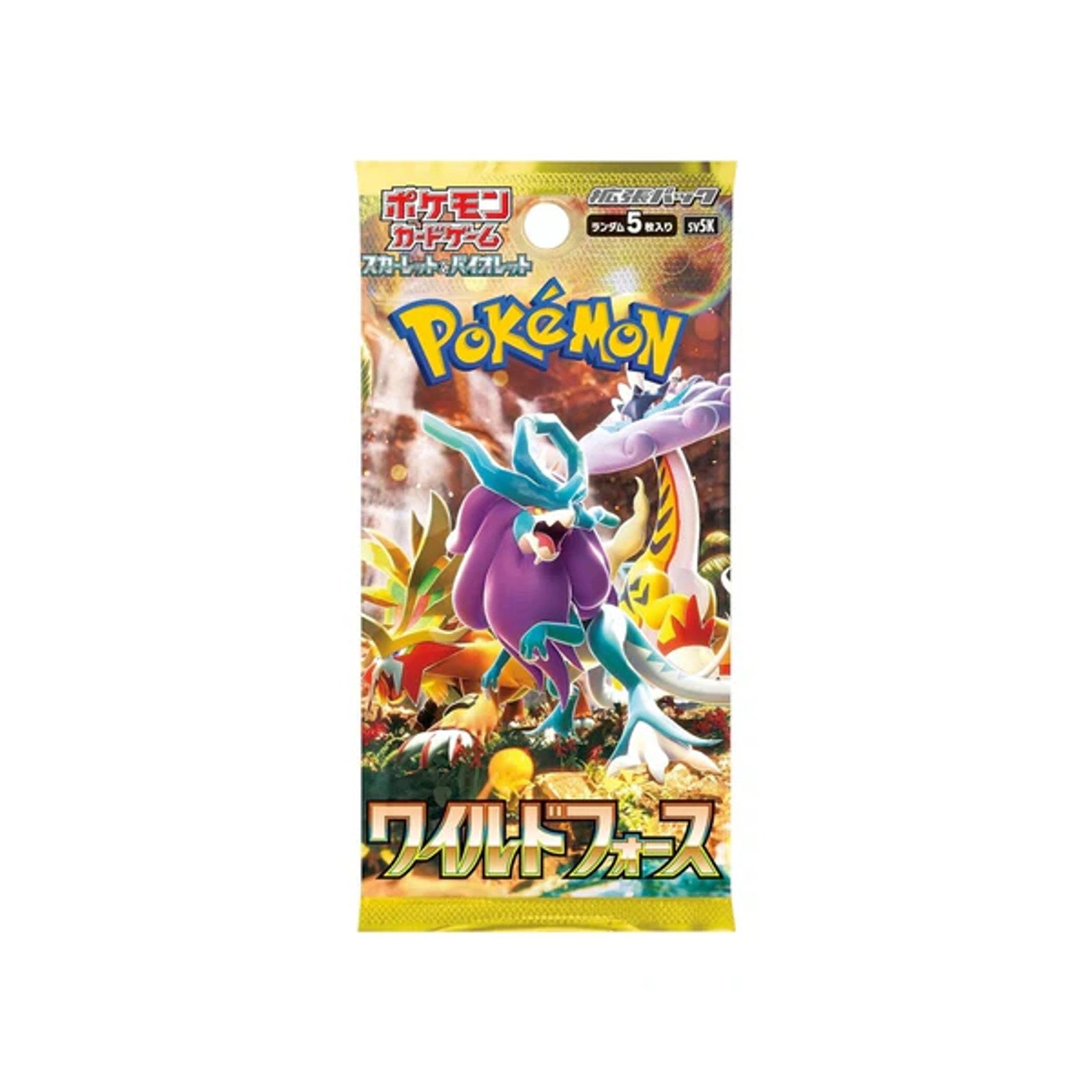 Pokémon TCG - JP - Wild Forces (sv5k) Einzel-Booster