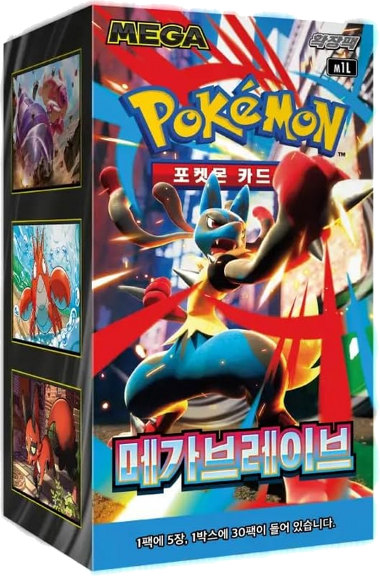 Pokémon TCG - KOR - Mega Brave (m1L) 30er Booster Box